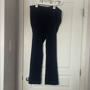 Elegant Black Flare Women's Pants